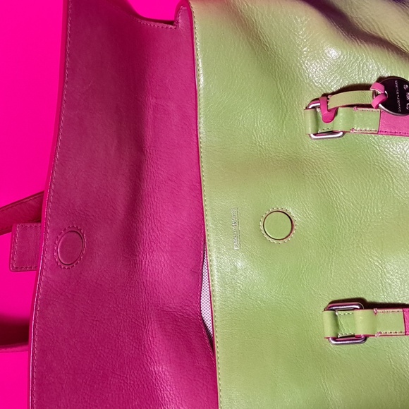 vintage Dooney & Bourke leather "Wicked" 💚shoulder Bag ST. PATRICKS DAY READY🍀 - Picture 8 of 16